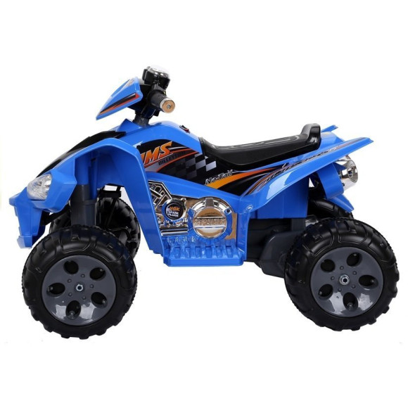 Quad na akumulator Duże Koła Niebieski