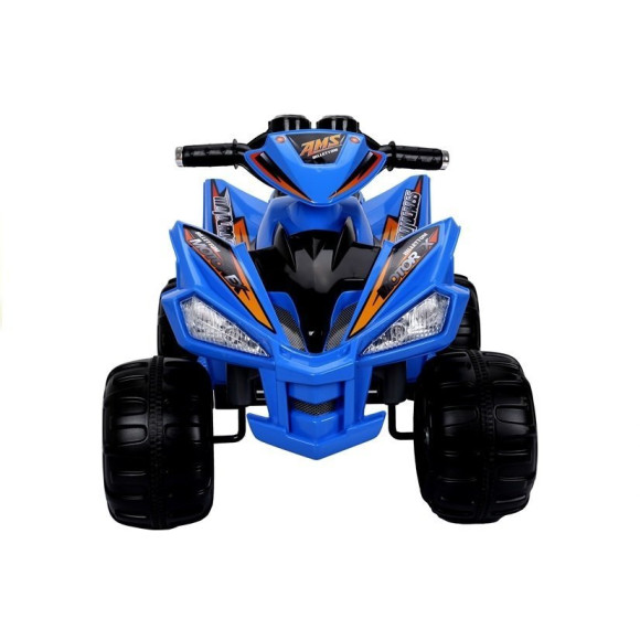 Quad na akumulator Duże Koła Niebieski