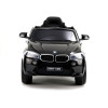 Auto na Akumulator BMW X6 Czarne Skóra, EVA Auto na Akumulator BMW X6 Czarne Skóra, EVA