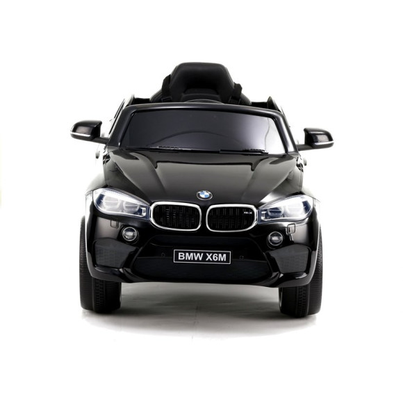 Auto na Akumulator BMW X6 Czarne Skóra, EVA Auto na Akumulator BMW X6 Czarne Skóra, EVA