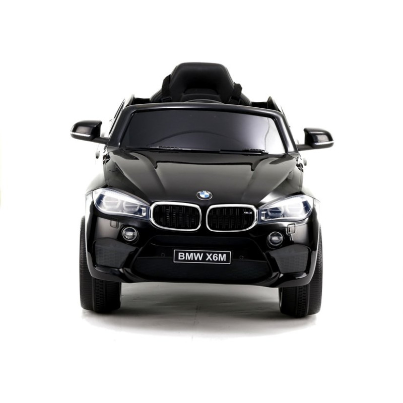 Auto na Akumulator BMW X6 Czarne Skóra, EVA