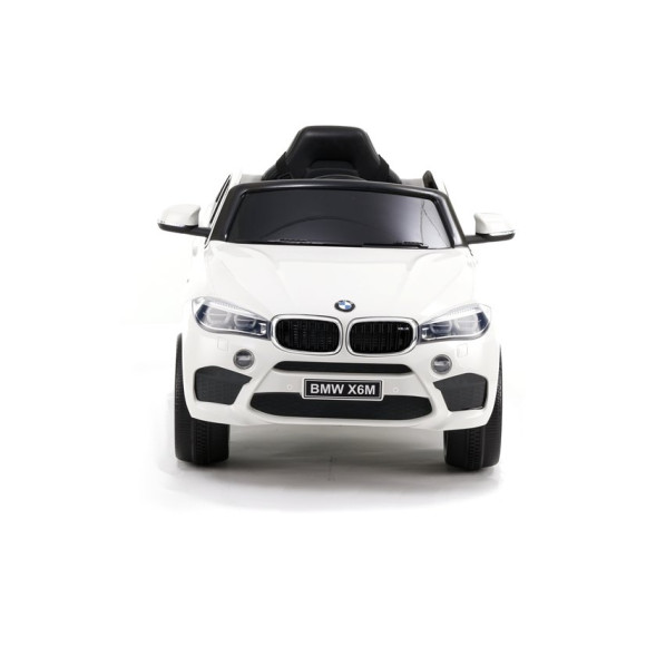 Auto na Akumulator BMW X6 Białe Skóra, EVA Auto na Akumulator BMW X6 Białe Skóra, EVA