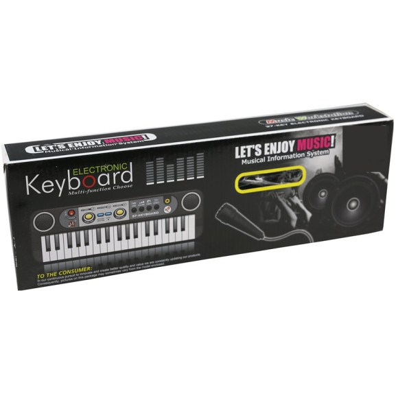 Organki Elektryczne Z Mikrofonem 37 Klawiszy Organki Elektryczne Z Mikrofonem 37 Klawiszy