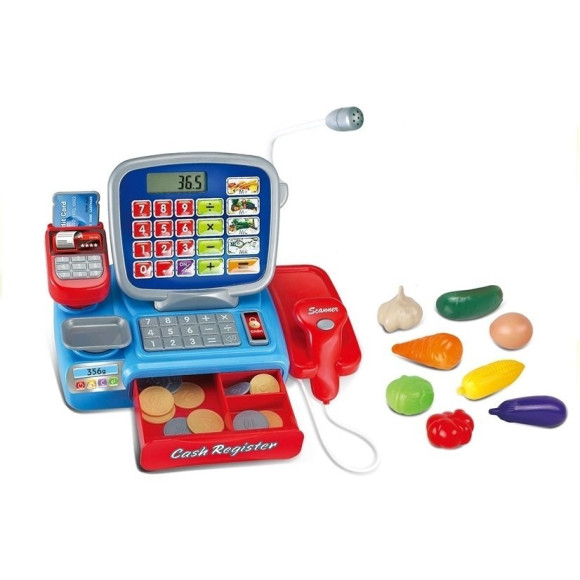 Kasa Sklepowa Czytnik Kalkulator Dźwięki