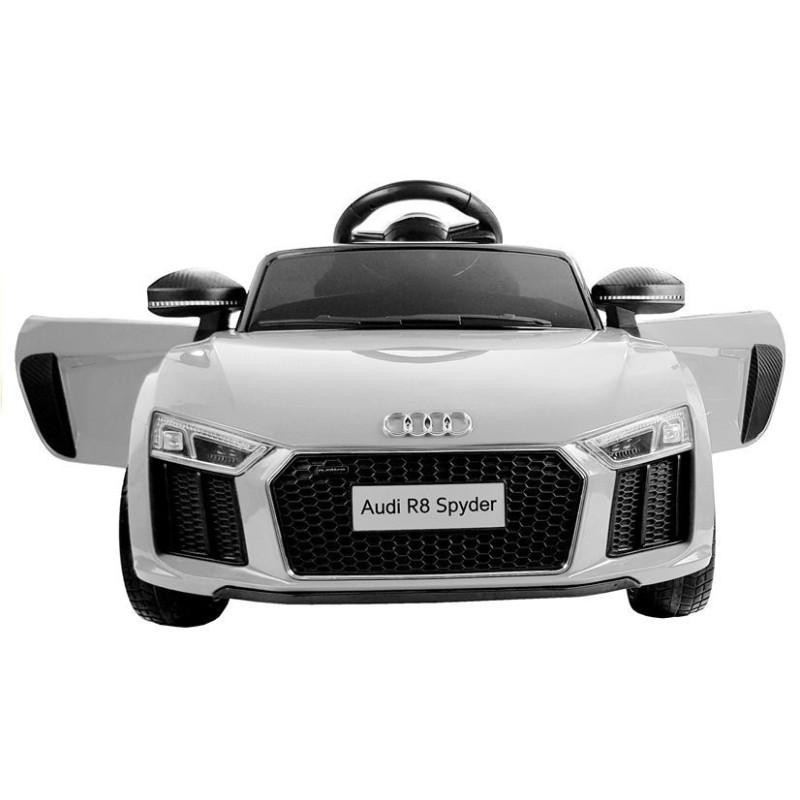 Auto na Akumulator Audi R8 Spyder Biały