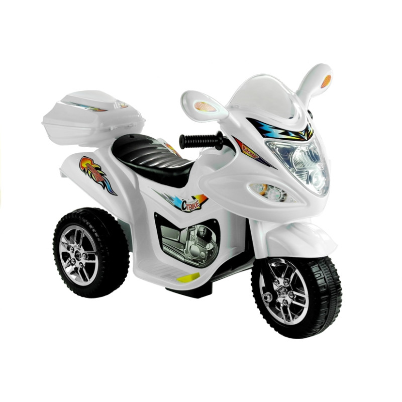Motor na Akumulator Trójkołowy Biały BJX-88