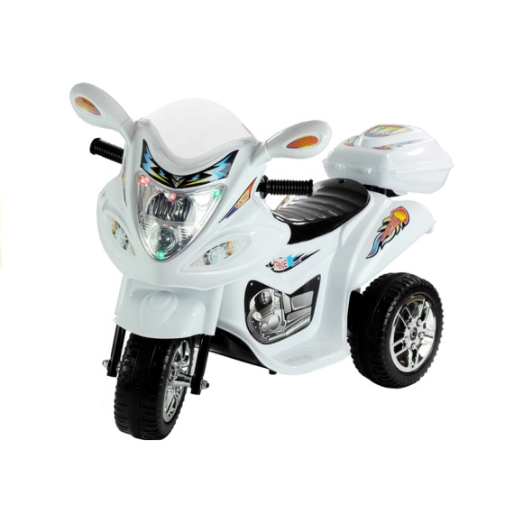 Motor na Akumulator Trójkołowy Biały BJX-88 Motor na Akumulator Trójkołowy Biały BJX-88