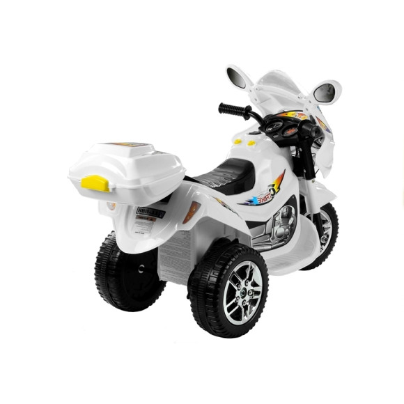 Motor na Akumulator Trójkołowy Biały BJX-88 Motor na Akumulator Trójkołowy Biały BJX-88