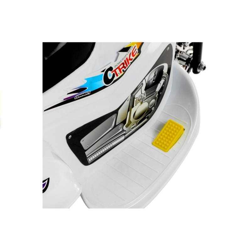 Motor na Akumulator Trójkołowy Biały BJX-88