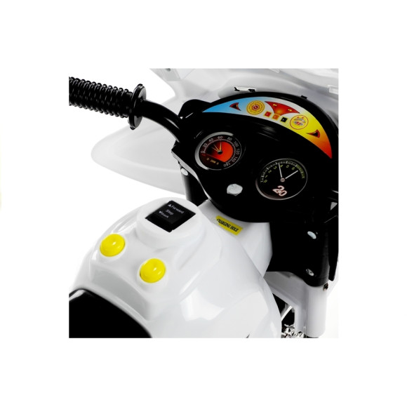 Motor na Akumulator Trójkołowy Biały BJX-88 Motor na Akumulator Trójkołowy Biały BJX-88