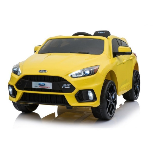 Auto na akumulator Ford Focus RS Żółte Auto na akumulator Ford Focus RS Żółte