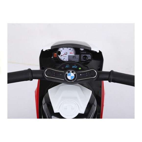 Motor na akumulator BMW S1000RR Trójkołowy Czerwony Motor na akumulator BMW S1000RR Trójkołowy Czerwony