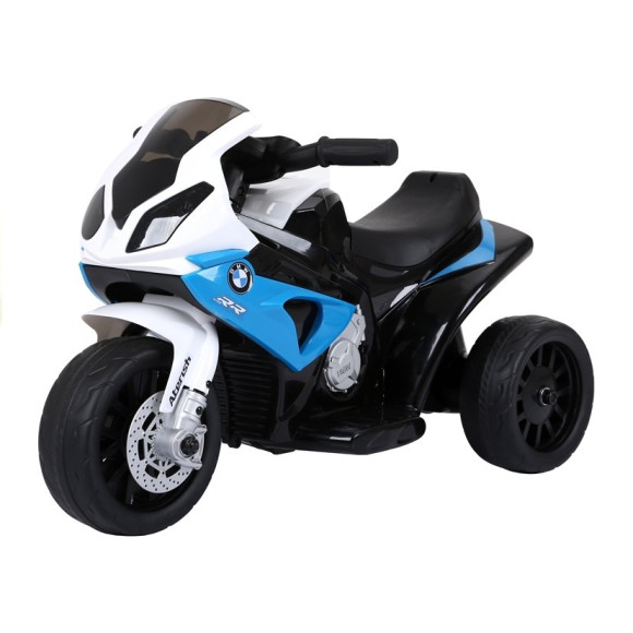 Motor na akumulator BMW S1000RR Trójkołowy Niebieski Motor na akumulator BMW S1000RR Trójkołowy Niebieski