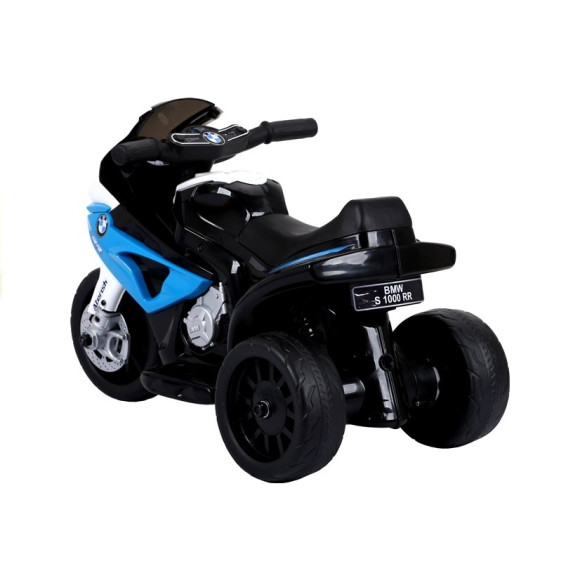 Motor na akumulator BMW S1000RR Trójkołowy Niebieski Motor na akumulator BMW S1000RR Trójkołowy Niebieski