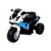 Motor na akumulator BMW S1000RR Trójkołowy Niebieski Motor na akumulator BMW S1000RR Trójkołowy Niebieski