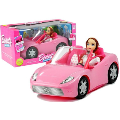 Lalka w Podróży Kabriolet Auto dla Lalki