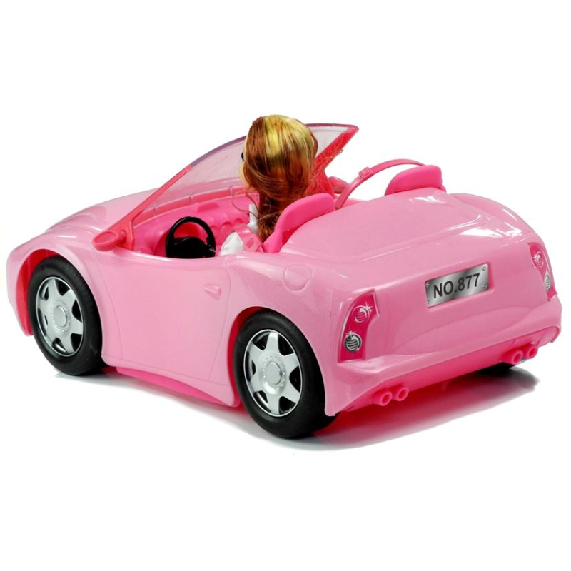 Lalka w Podróży Kabriolet Auto dla Lalki