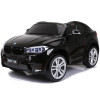 Auto Na Akumulator BMW X6M Czarne Dwuosobowy Fotel Auto Na Akumulator BMW X6M Czarne Dwuosobowy Fotel