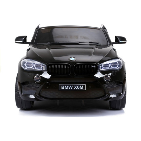 Auto Na Akumulator BMW X6M Czarne Dwuosobowy Fotel Auto Na Akumulator BMW X6M Czarne Dwuosobowy Fotel