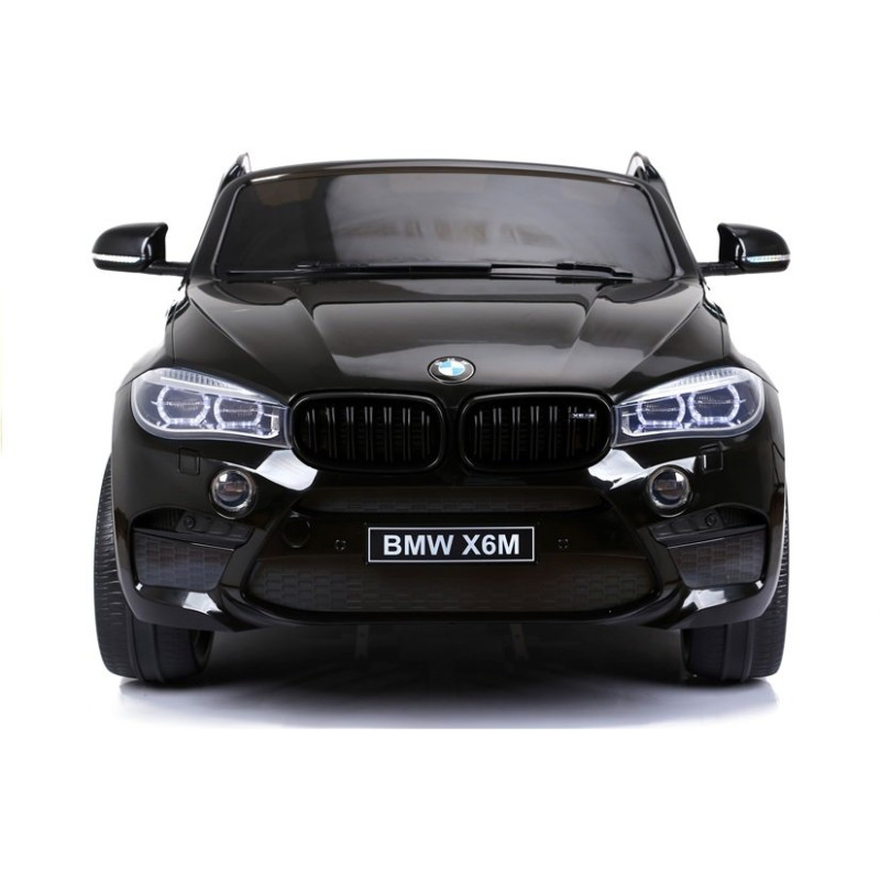 Auto Na Akumulator BMW X6M Czarne Dwuosobowy Fotel