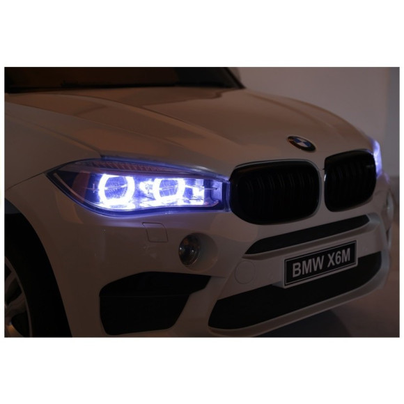Auto Na Akumulator NOWE BMW X6M Białe Auto Na Akumulator NOWE BMW X6M Białe