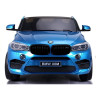 Auto Na Akumulator BMW X6M Niebieskie Lakierowane Auto Na Akumulator BMW X6M Niebieskie Lakierowane