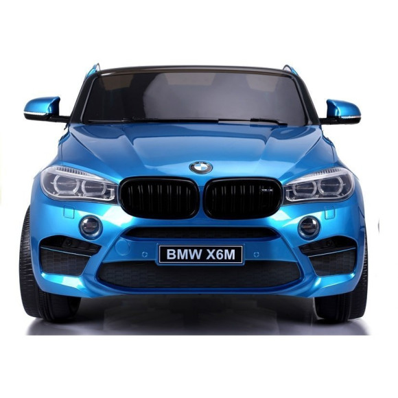 Auto Na Akumulator BMW X6M Niebieskie Lakierowane Auto Na Akumulator BMW X6M Niebieskie Lakierowane