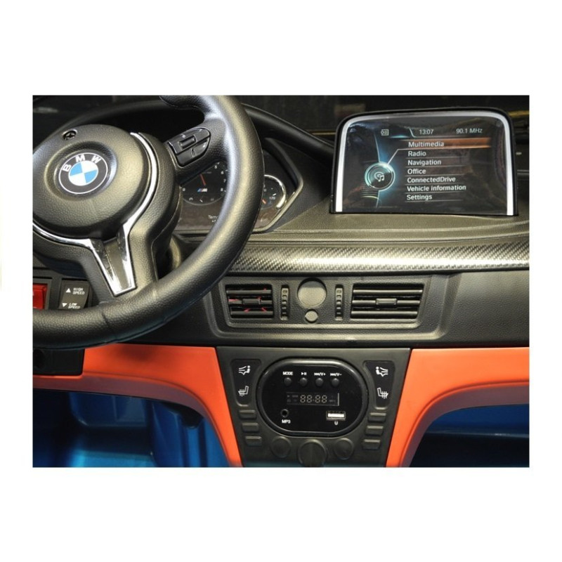 Auto Na Akumulator BMW X6M Niebieskie Lakierowane