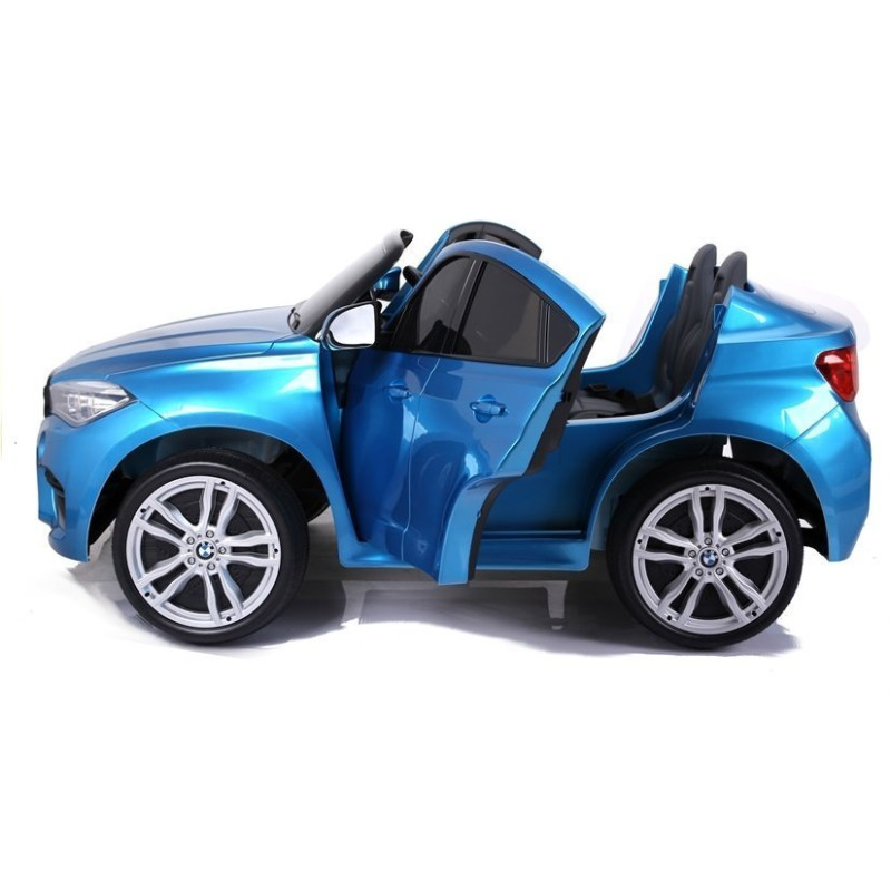 Auto Na Akumulator BMW X6M Niebieskie Lakierowane