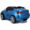 Auto Na Akumulator BMW X6M Niebieskie Lakierowane Auto Na Akumulator BMW X6M Niebieskie Lakierowane