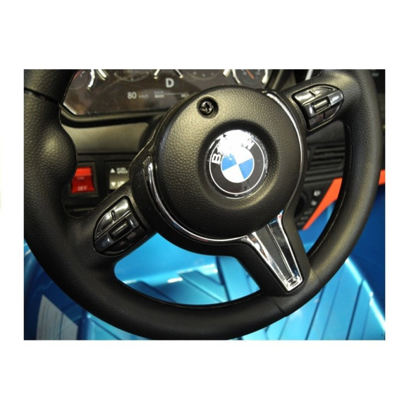 Auto Na Akumulator BMW X6M Niebieskie Lakierowane Auto Na Akumulator BMW X6M Niebieskie Lakierowane