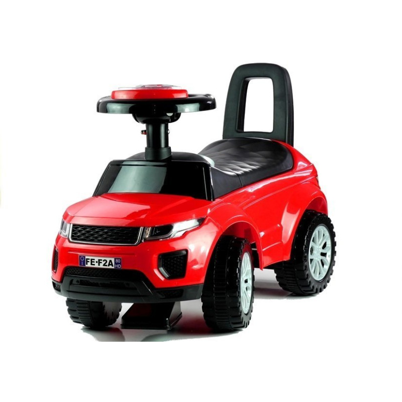 Jeździk dla Malucha 613W Gra + Świeci Czerwony