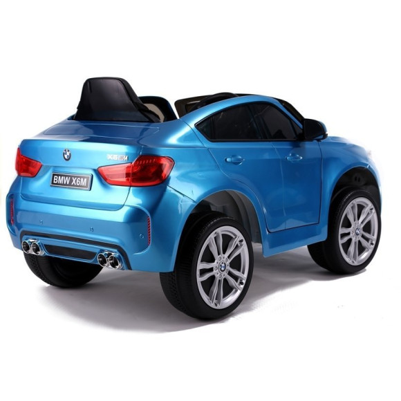 Auto na Akumulator BMW X6 Niebieskie Lakierowane Auto na Akumulator BMW X6 Niebieskie Lakierowane
