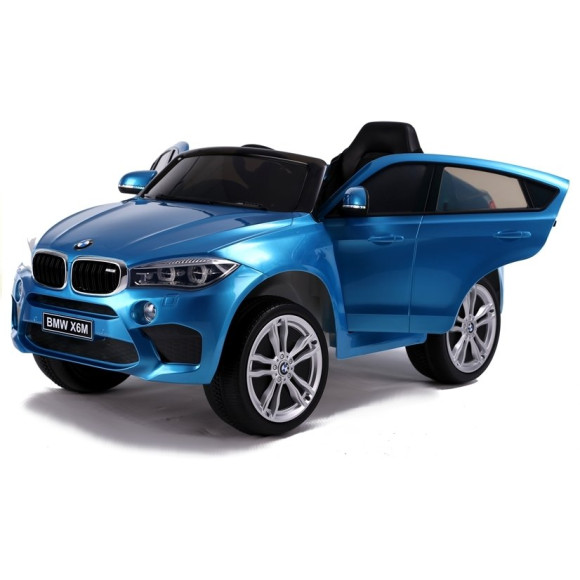 Auto na Akumulator BMW X6 Niebieskie Lakierowane Auto na Akumulator BMW X6 Niebieskie Lakierowane