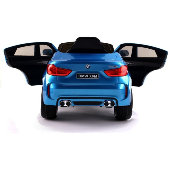 Auto na Akumulator BMW X6 Niebieskie Lakierowane Auto na Akumulator BMW X6 Niebieskie Lakierowane