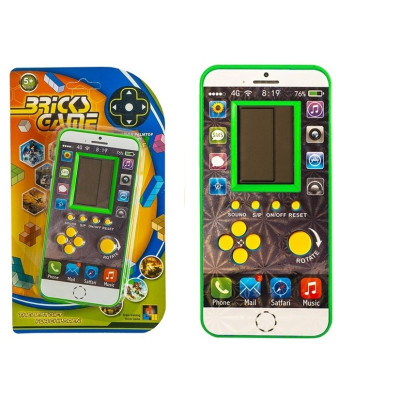 Gra elektroniczna Tetris Komórka Zielona