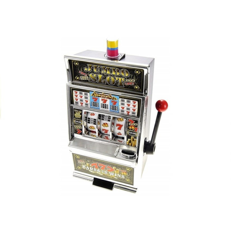 Automat do Gry Slot Kasyno Skarbonka Duża Dźwięki