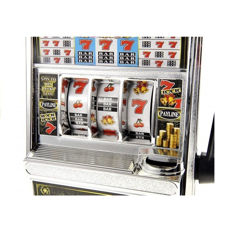 Automat do Gry Slot Kasyno Skarbonka Duża Dźwięki