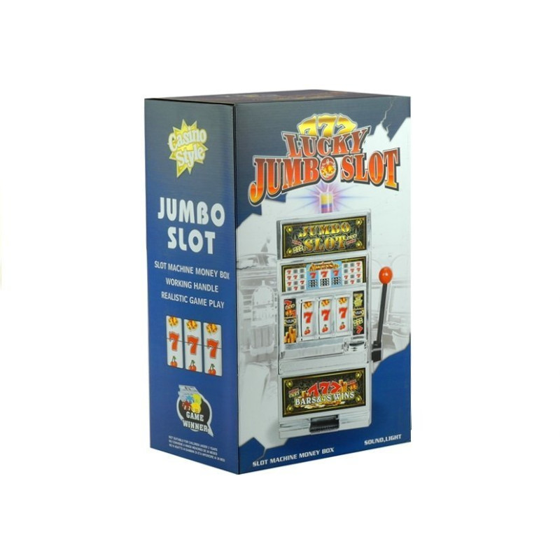 Automat do Gry Slot Kasyno Skarbonka Duża Dźwięki