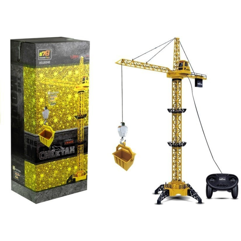 Zdalnie Sterowany Żuraw Dźwig Wysięgnik R/C 128 cm