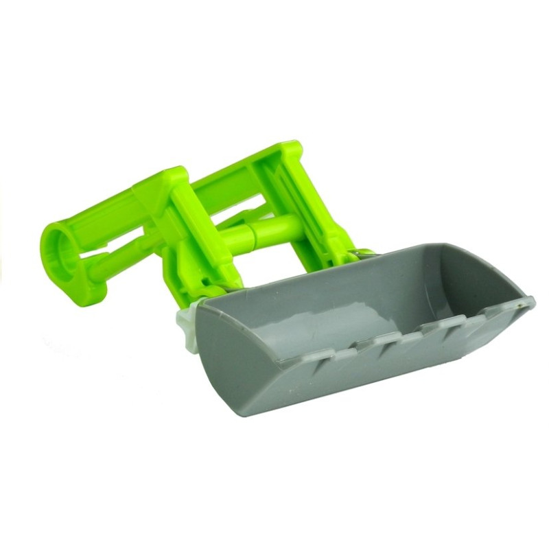 Rozkręcany Traktor z Przyczepą z Drewnem 43 cm