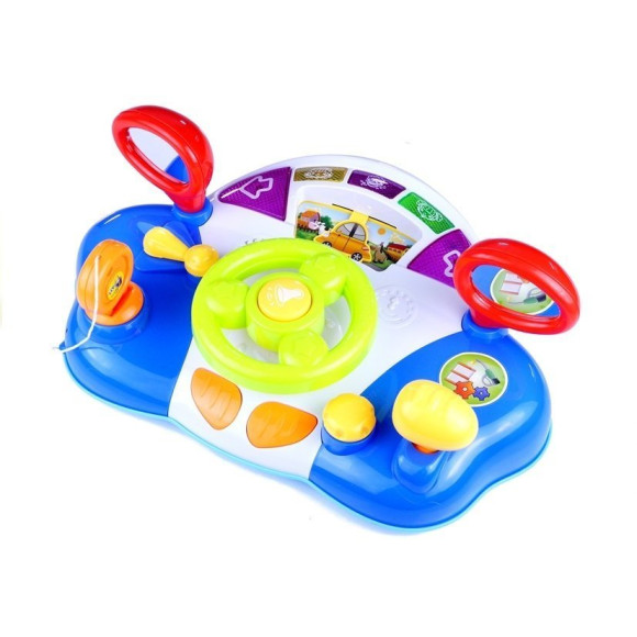 Interaktywna Kierownica Dla Dziecka Panel Dźwięki