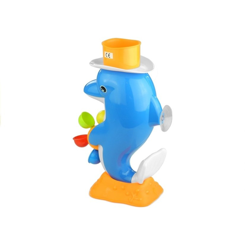 Delfin Kołowrotki Zabawka Do Wanny Basenu Fontanna