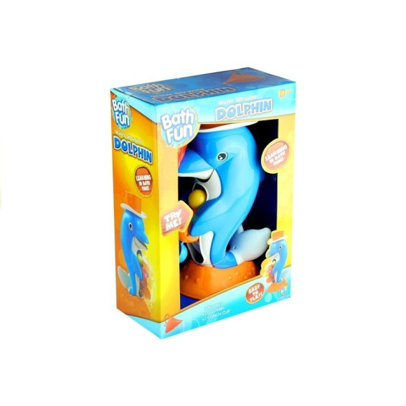Delfin Kołowrotki Zabawka Do Wanny Basenu Fontanna