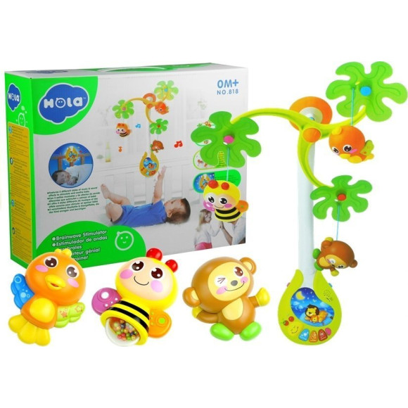 Karuzela Pozytywka Zabawki Grzechotki Dla Maluszka