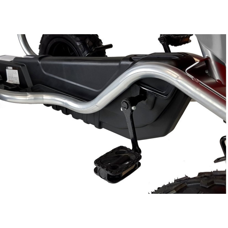 Gokart na Pedały B012 Pompowane Koła Czarny