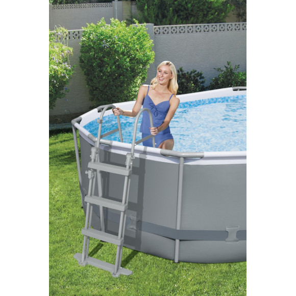 Drabinka do basenu ogrodowego BESTWAY 107cm Drabinka do basenu ogrodowego BESTWAY 107cm