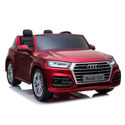 Pojazd na Akumulator Nowe Audi Q5 2-osobowe Czerwone Lakierowane