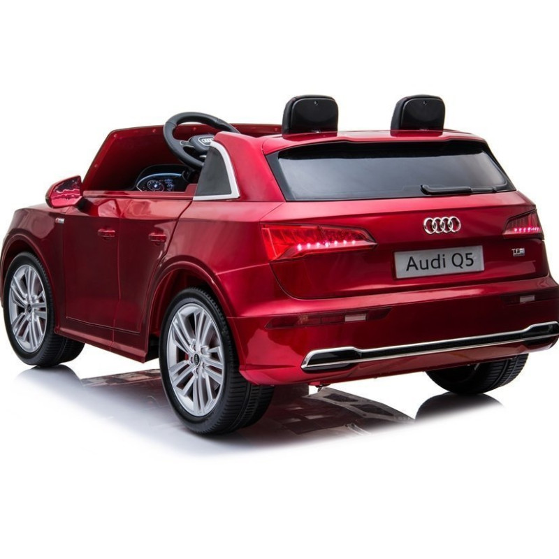 Pojazd na Akumulator Nowe Audi Q5 2-osobowe Czerwone Lakierowane