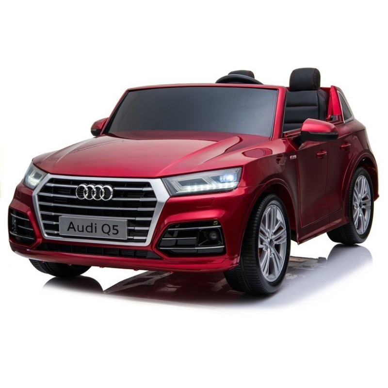 Pojazd na Akumulator Nowe Audi Q5 2-osobowe Czerwone Lakierowane